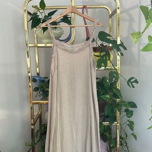 Italian Linen Maxi Dress